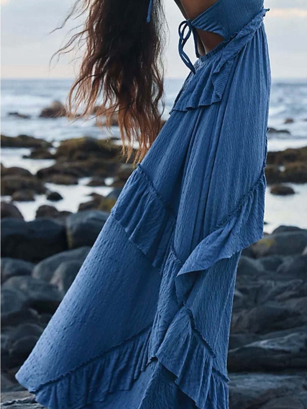Free People Santa Luz Maxi Dress NWT - Picture 3 of 4